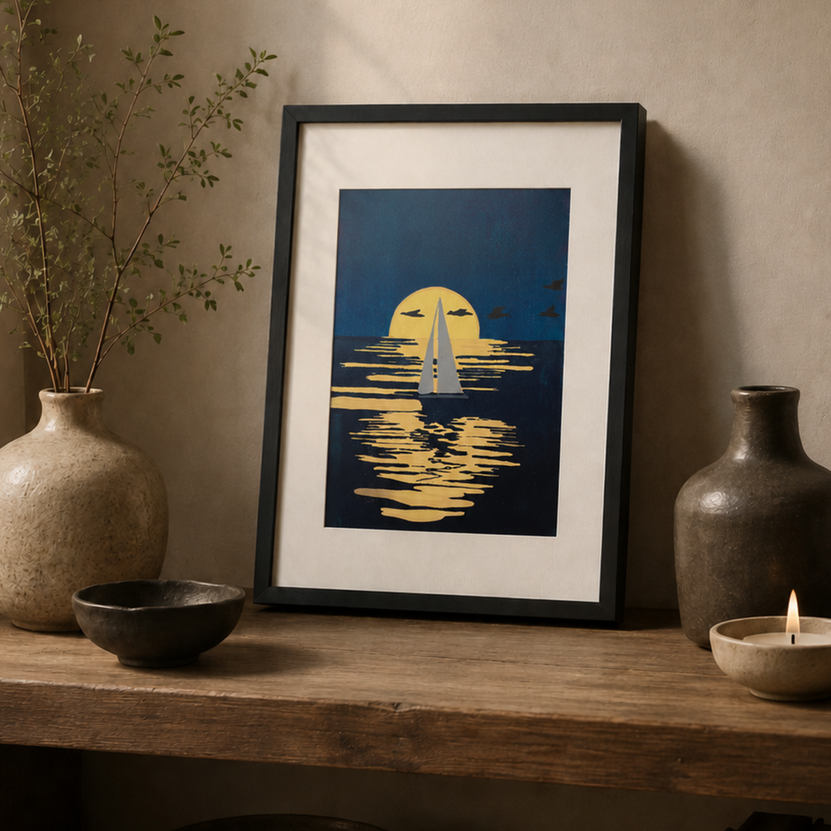 Moonlit Sail