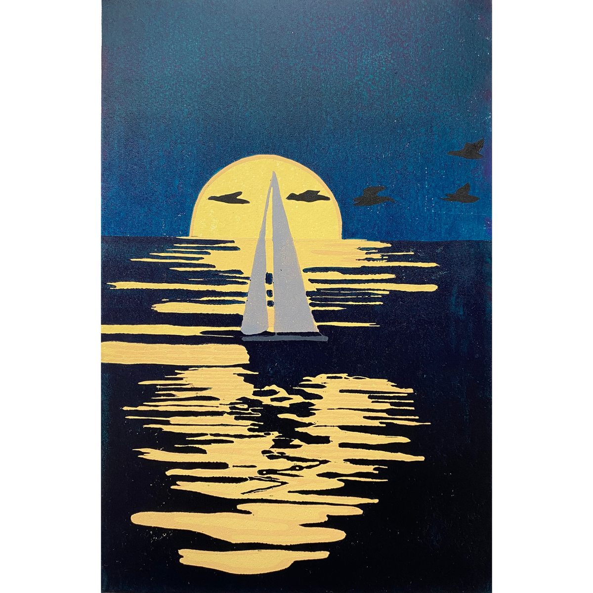 Moonlit Sail
