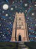 St Michael’s – Hand Printed Reduction Lino Cut
